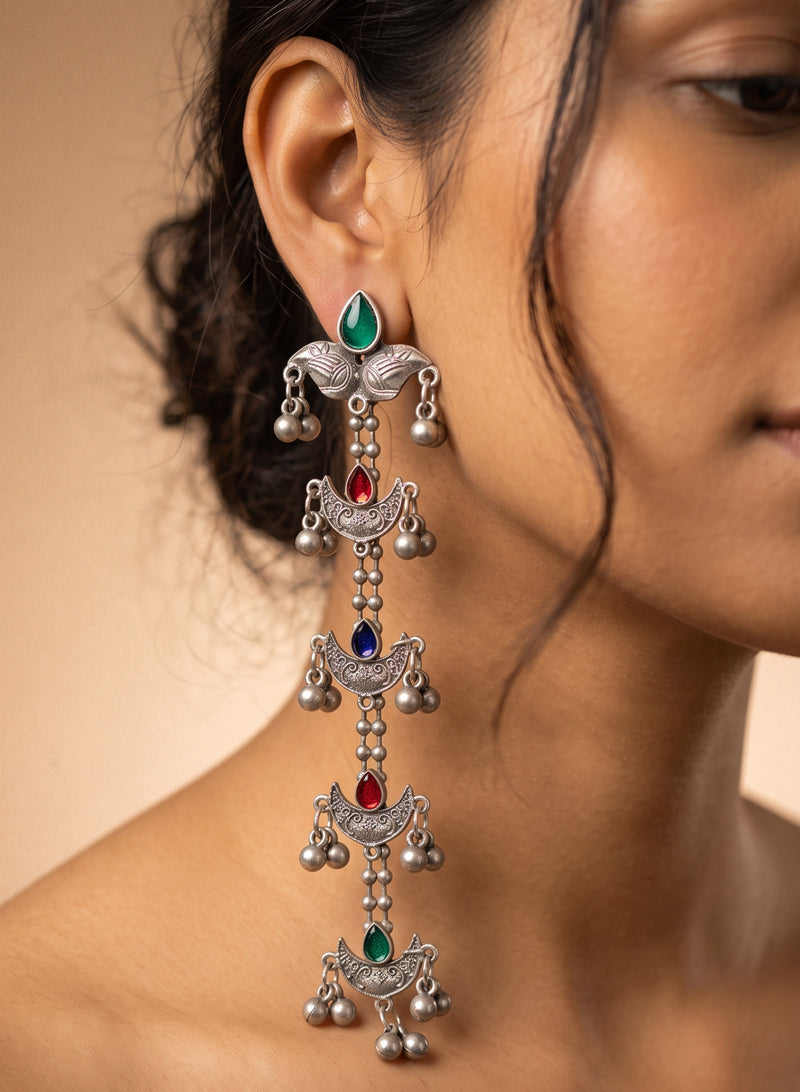 Chand Long Earring