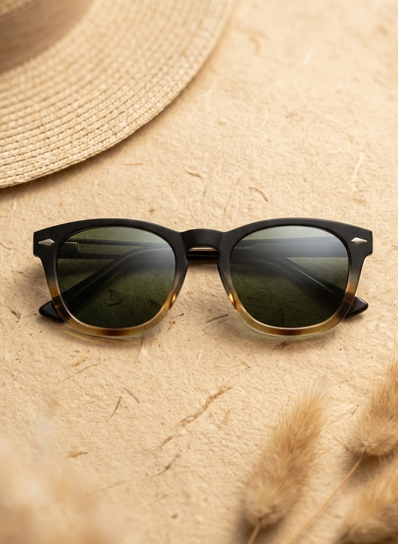 Honey wayfarer sunglass