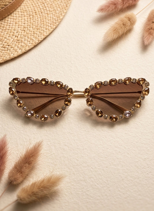 Diamond Veil Sunglasses