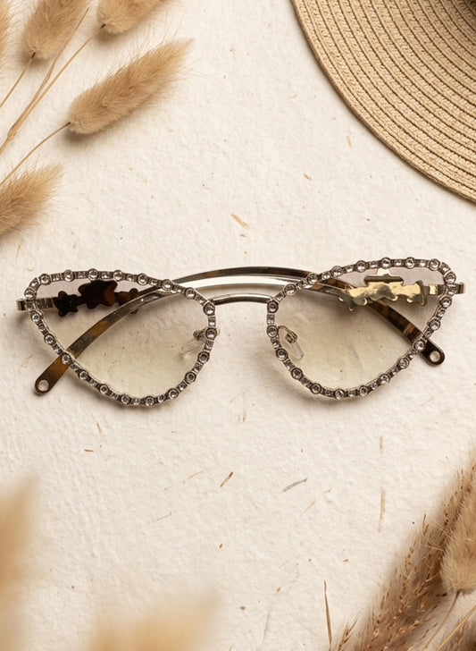 Starlit Cat-Eye Sunglasses