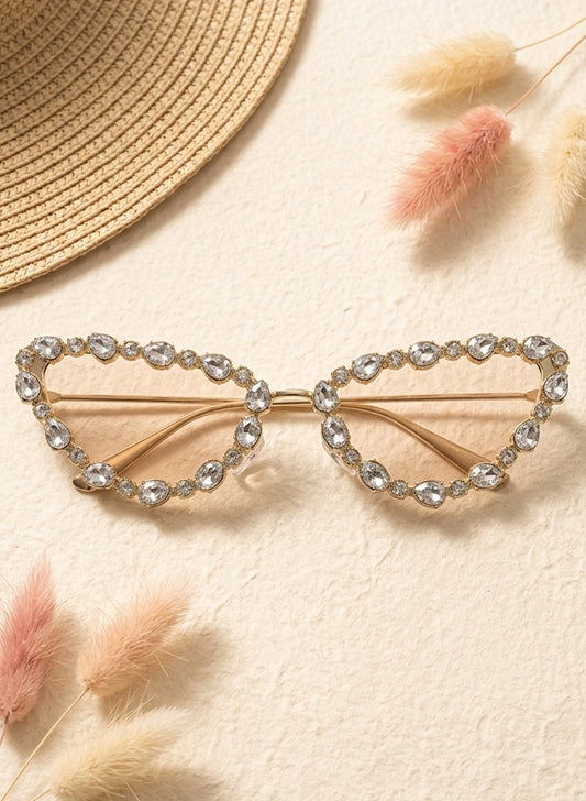Diamond Veil Sunglasses