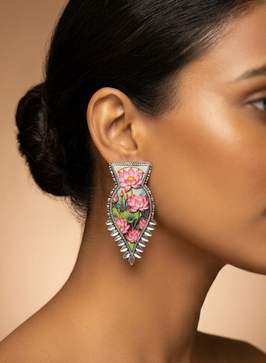 Lalima Printed Earring