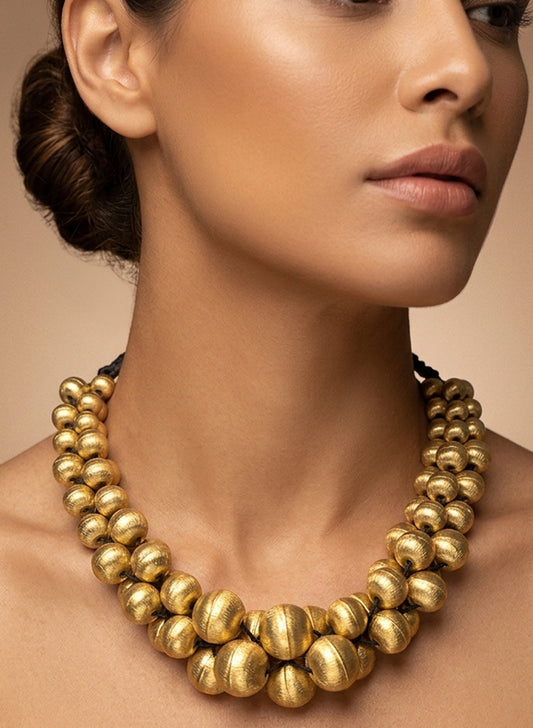 Cluster ball Necklace