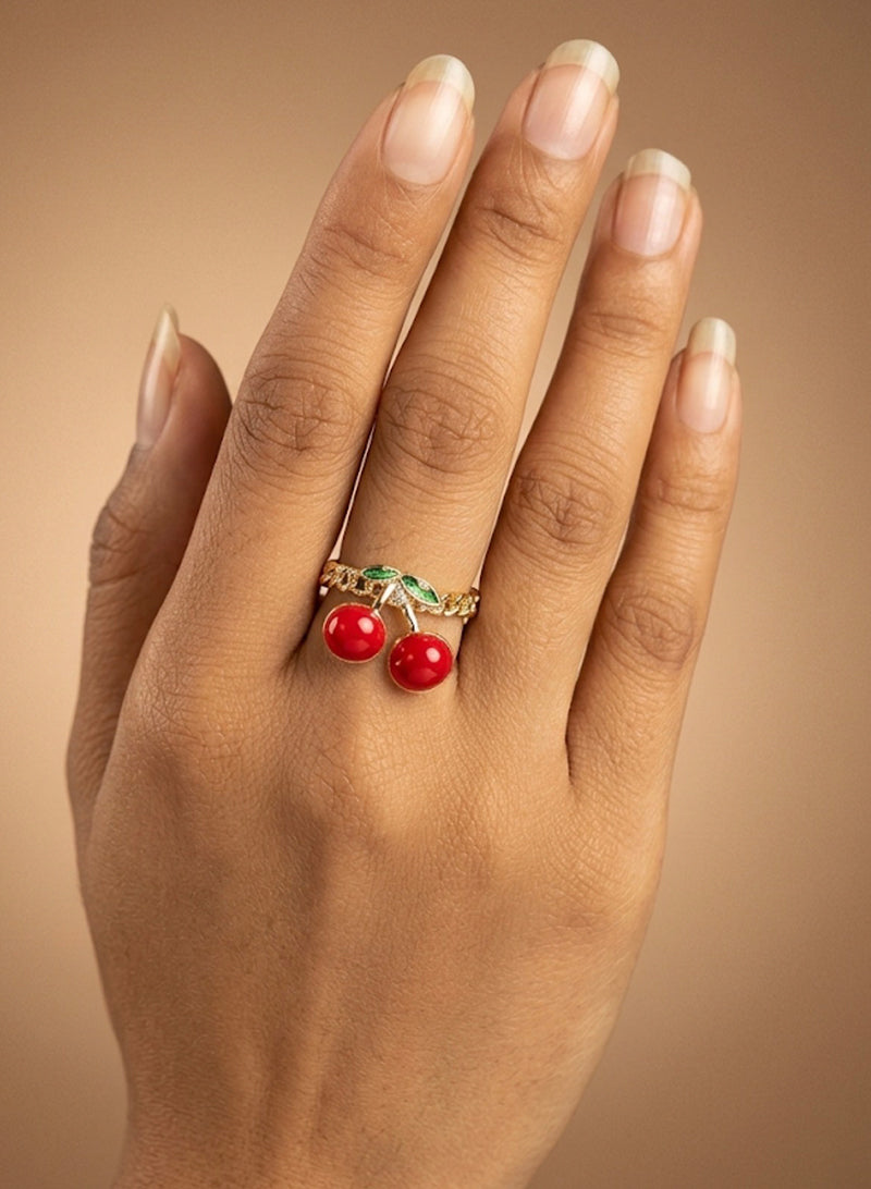 Sweet Cherry Ring
