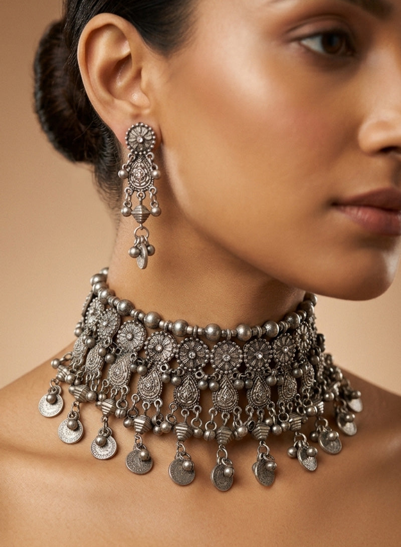 Hemani choker set