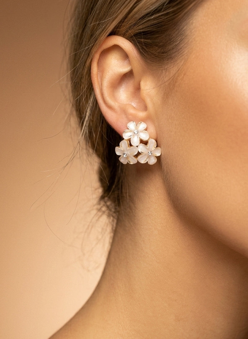 Solara Flower Stud