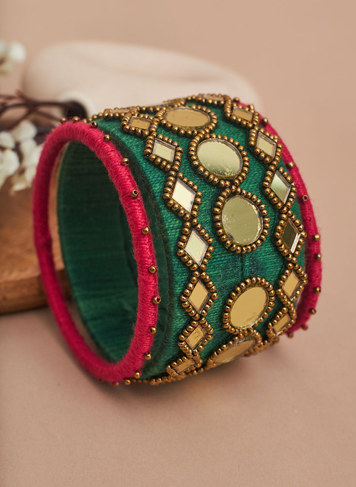 Radhi mirror three bangle set