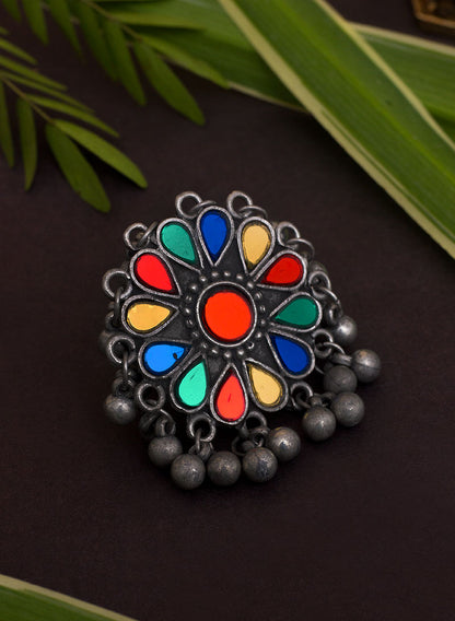 medha oxidised ring