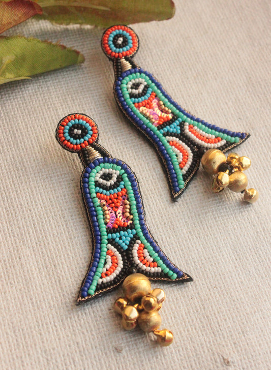 Beaded Doll Earring