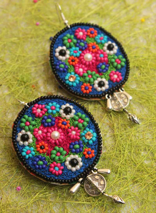 Elna Flower Beaded Earring