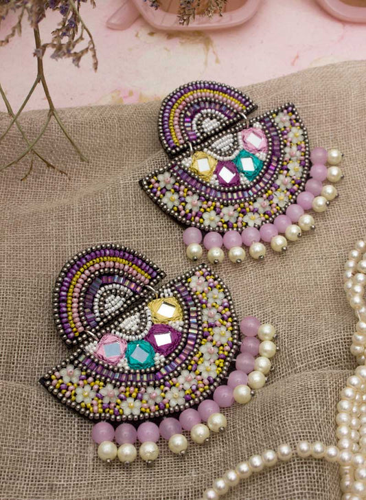 Jennifer Mirror Pastel Earring