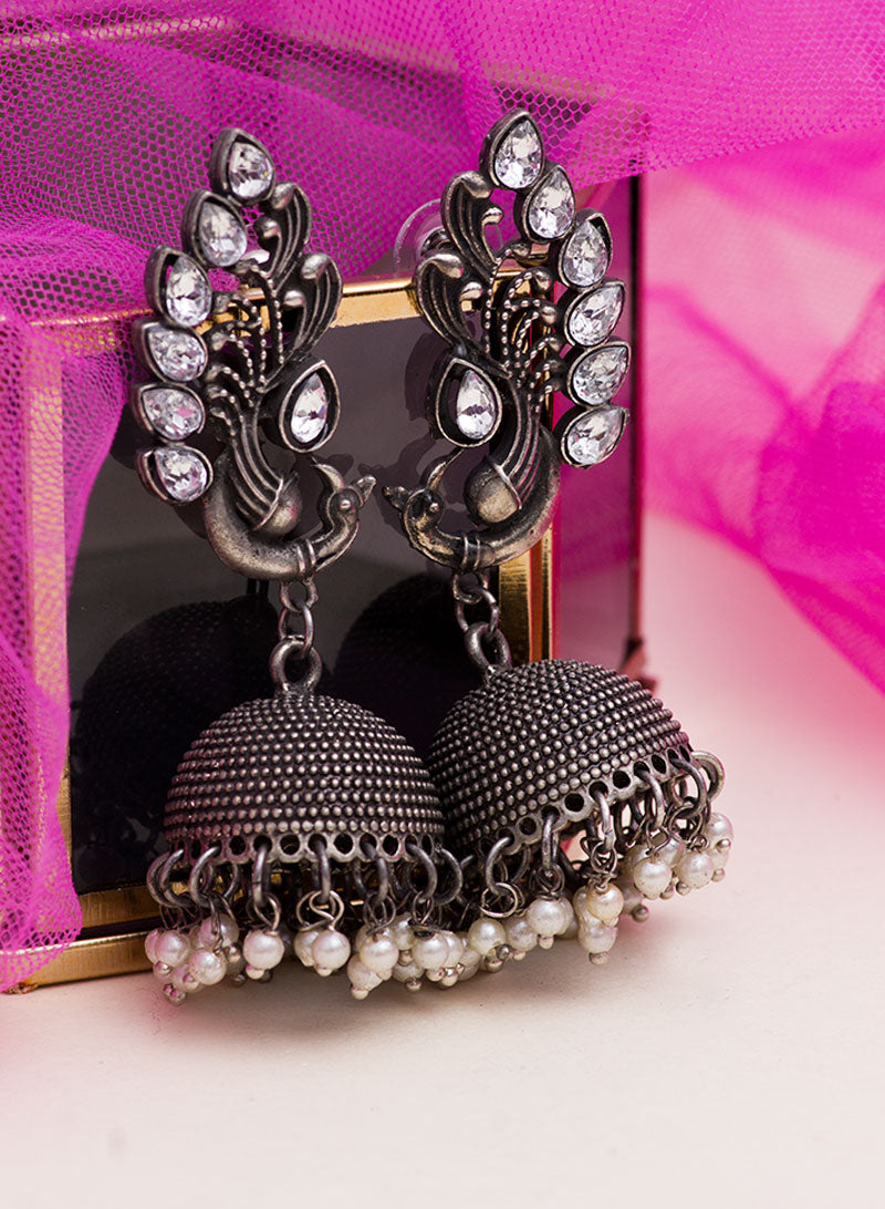 barhi silver earring