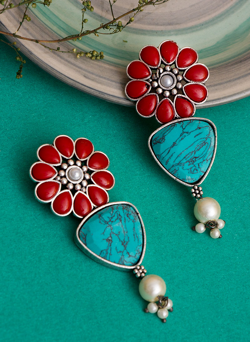 chandri stone earring