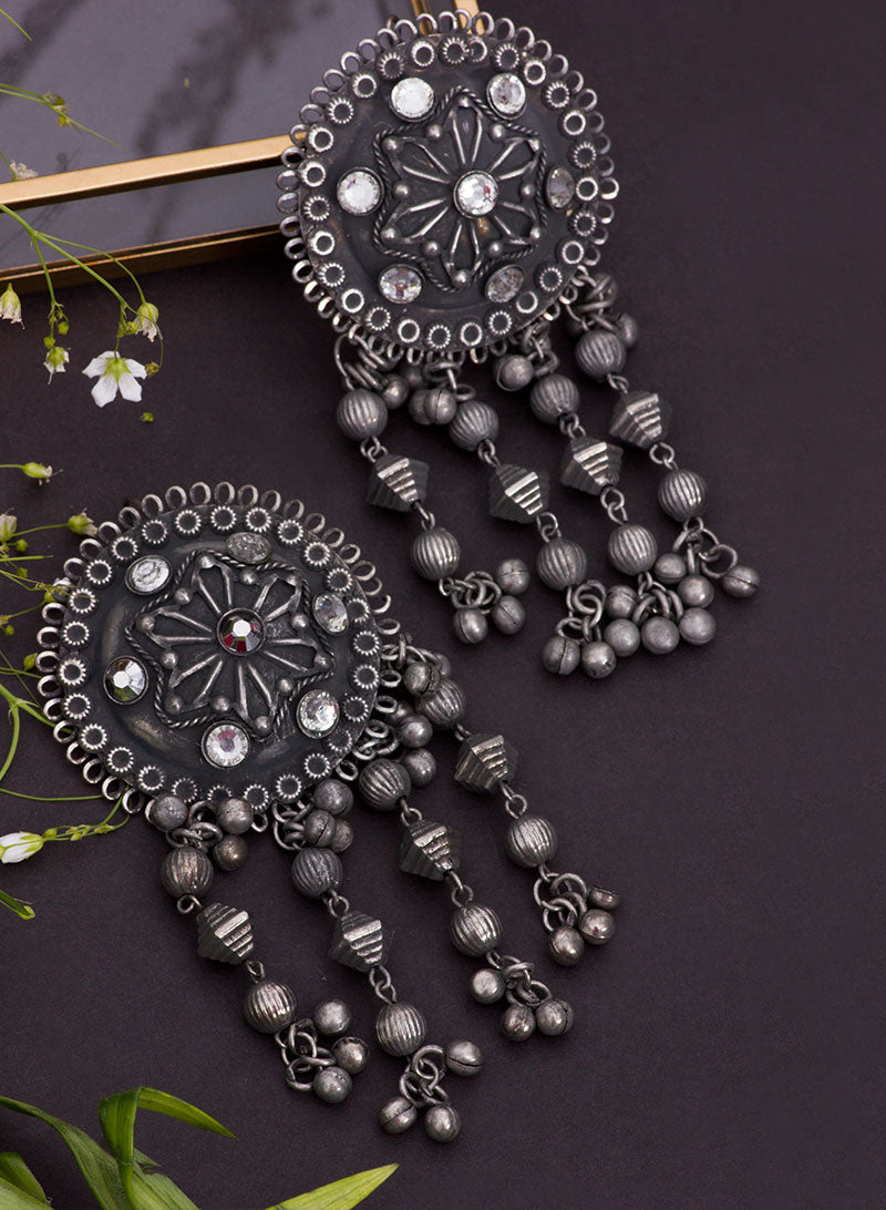 charita oxidised earring