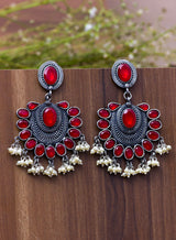 jiya stone earring