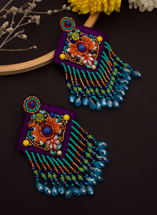 yamya multicolor earring