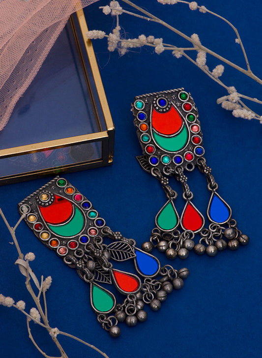 heetal stone earring