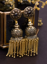 chain embellished earring