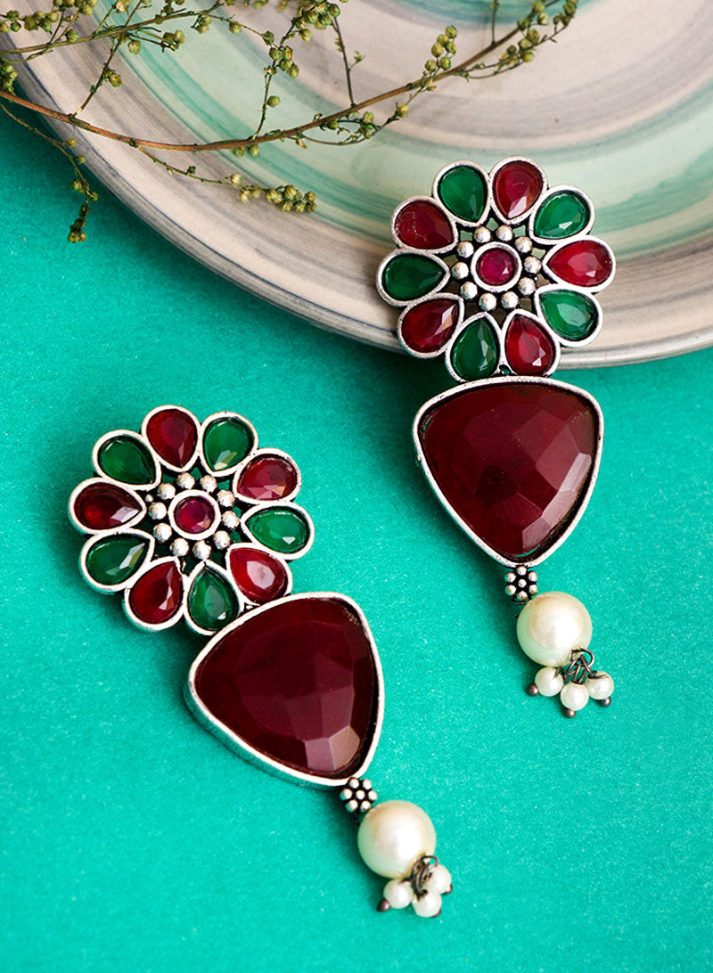 chandri stone earring