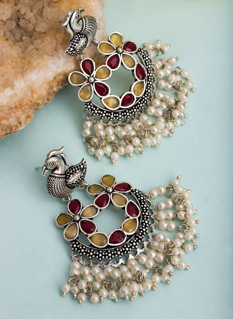 Turvani stone earring