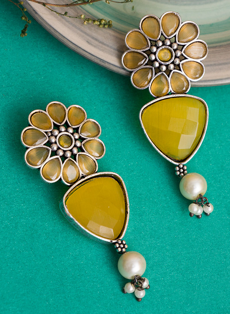 chandri stone earring