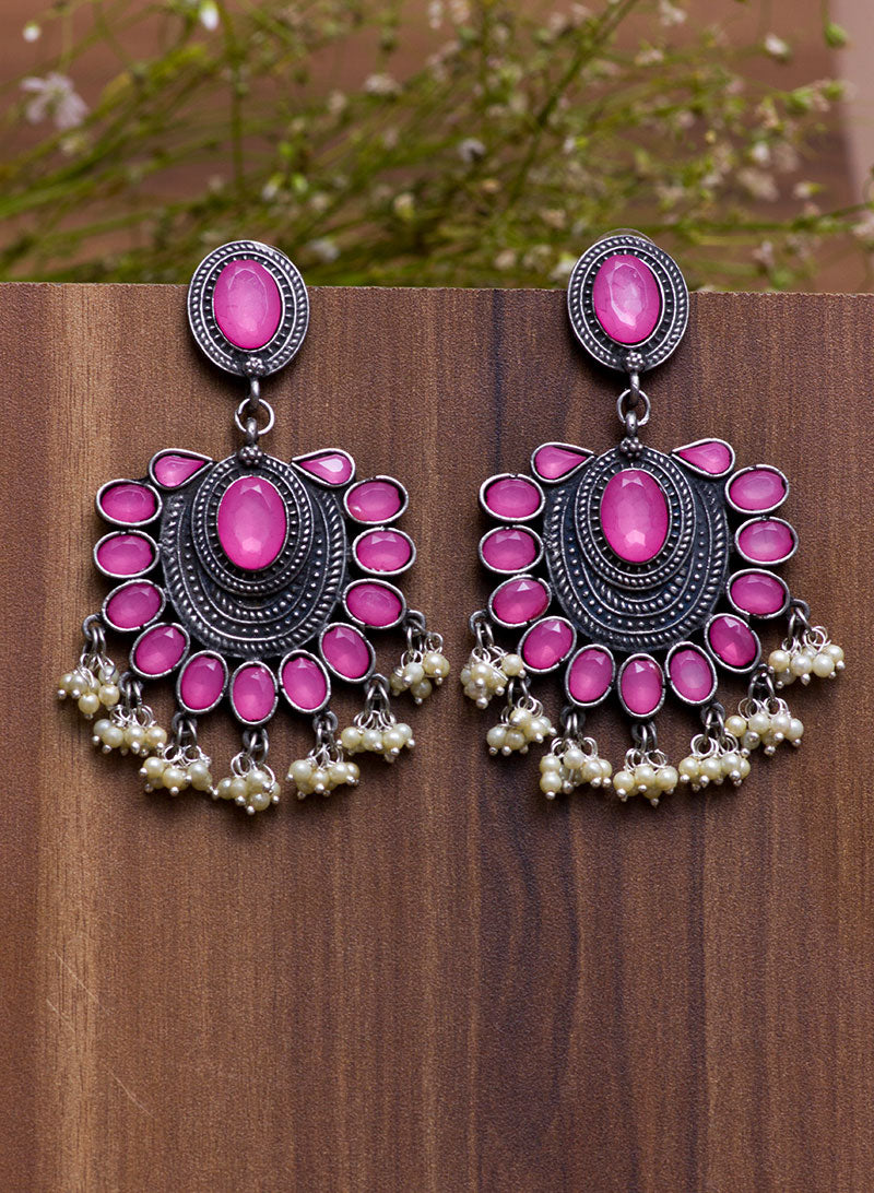 jiya stone earring