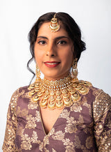 Ivaana kundan Bridal set