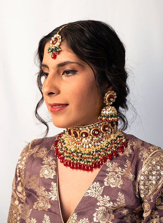 Jaisvi kundanBridal  set