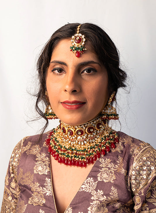 Jaisvi kundanBridal  set