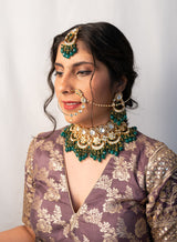 Priyasma kundan Bridal  set
