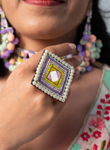 Shaarika Mirror Ring