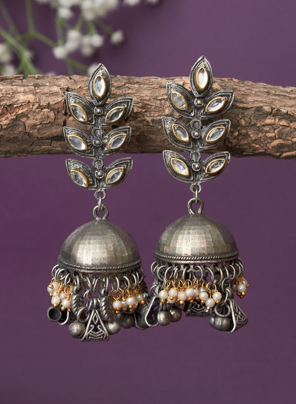 Ditya stone jhumka
