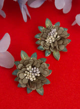 miah floral studs