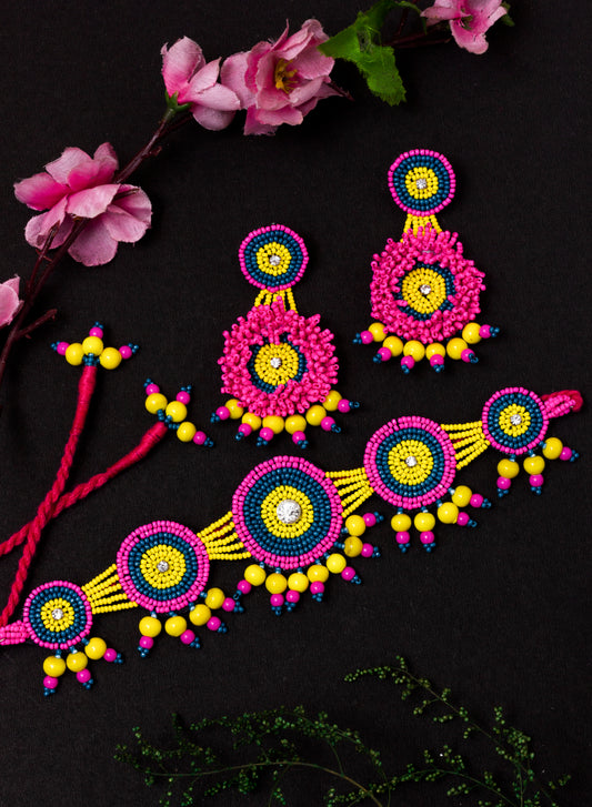celia handmade choker set