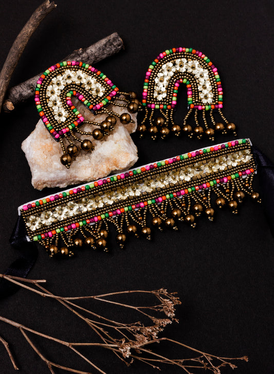 sierra multicolor choker set