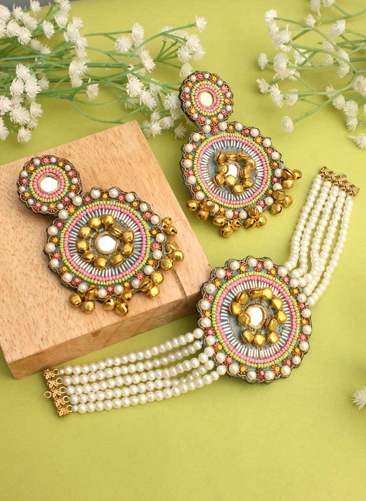 Shobhita Mirror Choker Set