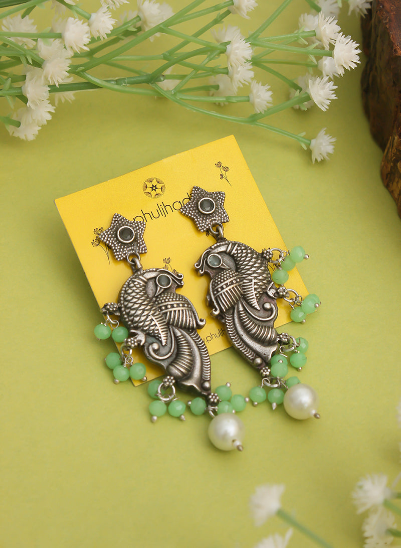 somyata peacock earring