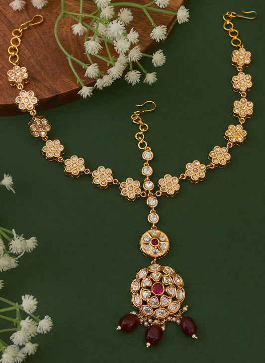 Bhanvi kundan sheeshphool