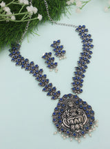 Lakshmi stone necklace set