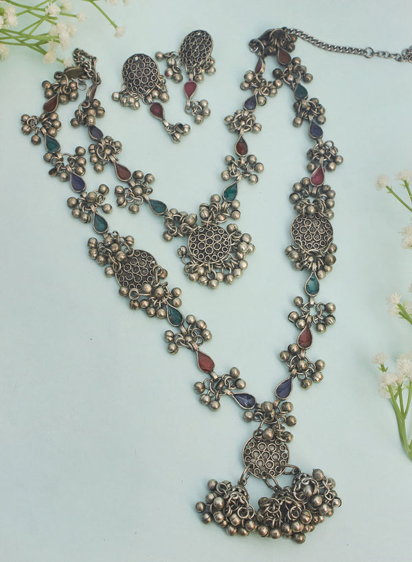 Sakshika layered necklace set