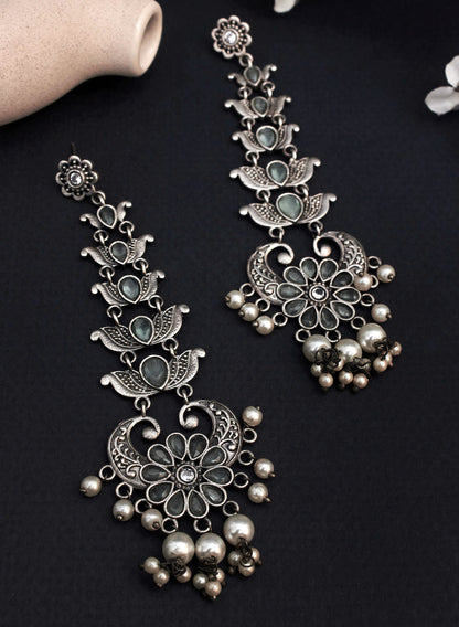 Kajal stone earring