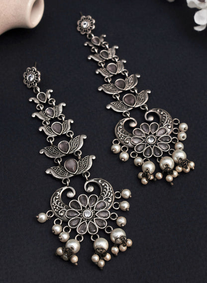 Kajal stone earring