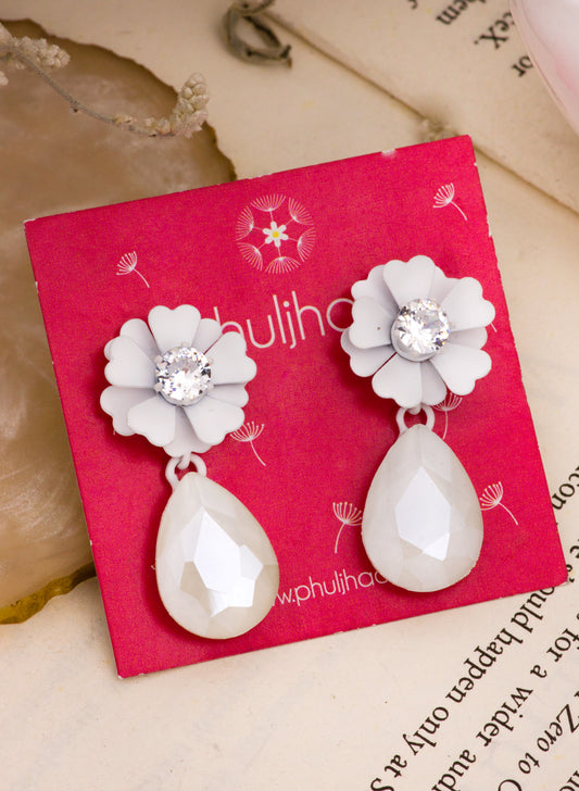 selena floral earring