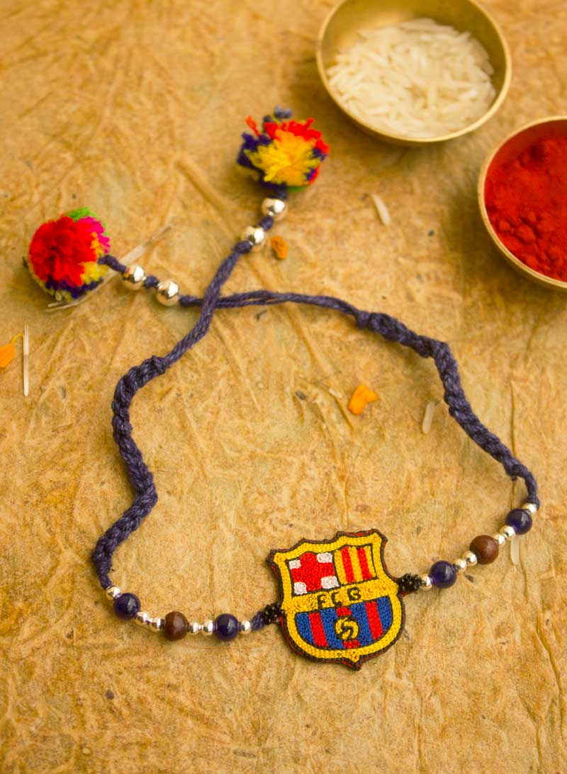 fc barcelona rakhi