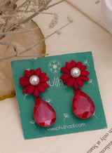 josephine floral earring