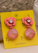 alisha floral earring