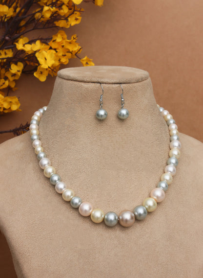 Alicia pearl necklace set