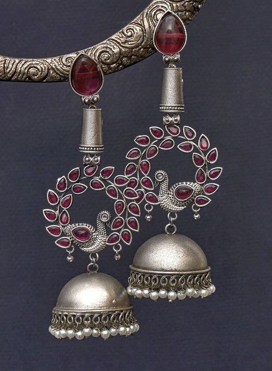 Nasiha stone jhumka