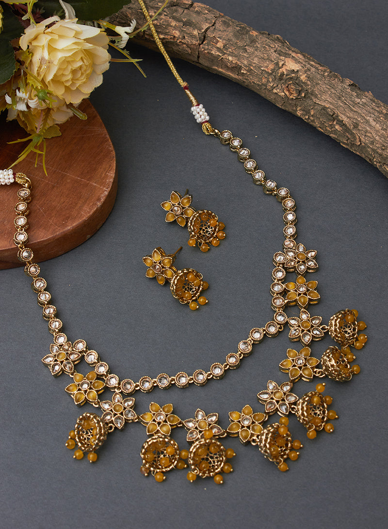 Prakriti double layer choker set