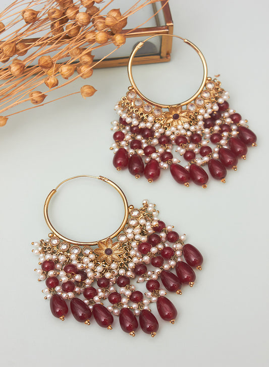 Miransha bead hoop